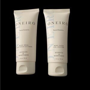 #145-NWT-ONEIRO-SUNCHASERS-HYDRATING BODY MILK & BODY WASH